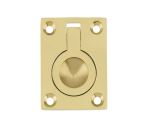 Flush Ring  | Polished Brass 50 x 63