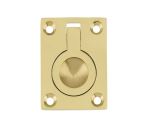 Flush Ring | Polished Brass 50 x 63