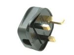 SMJ Black Fused Plug 13Amp