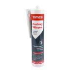 Timco Acetoxy Silicone 300ml
