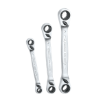 TengTools Spanner Ratchet MultiDrive Set 3pcs