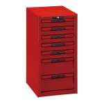 TengTools Tool Box Side Cabinet 7 Drawers