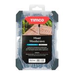 Timco | Mixed Tray - Woodscrews – A2 Stainless Steel | 340 Pieces