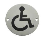 Stainless Steel Disabled Symbol