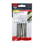 Timco | Timber Frame Construction & Landscaping Screws - Hex - Exterior - Green | TIMpac