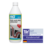HG drain and plug unblocker 1ltr