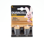 Duracell Plus C Batteries 2 Pack