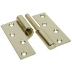 Rising Butt Hinge | Electro Brass