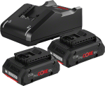Bosch | 2 x ProCORE 18V 4.0Ah + GAL 18V-40 | Battery And Charger Starter Set