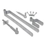 Fieldgate Hinge Set Standard Galv 24"