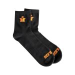 Scruffs | Worker Lite Socks Black 3pk | 7-9.5