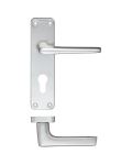 Contract Aluminium Lever | Lock Backplate