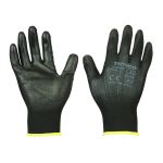 Timco Durable Grip Gloves PU Coated Polyester