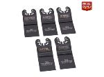 Faithfull | Bi-Metal Flush Cut Wood/Metal Blades 32mm (Pack 5)