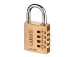 Abus 165/40 Brass Combination Padlock