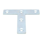 Tee Plate Zinc Plated*