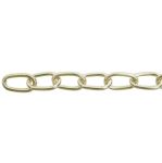 Oval Chain Brass Plated 16mm