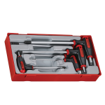 TengTools Hex Key set T Handle BP 7 Pieces