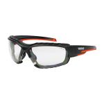 Timco Sports Style Safety Glasses With Foam Dust Guard Clear