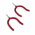 Rothley | Tool Storage Hook | Red Vinyl | 2 Pack