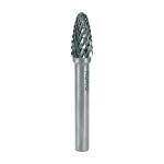 Ruko Tungsten Carbide Rotary Burr 10.0mm Shape F Ball Nose Tree