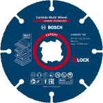 Bosch Carbide Multi Wheel X-Lock | Multi Material | 115MM x 22.23MM
