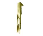 Brass Lever Action Flushbolt | Polished Brass
