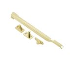 Modern Non Lockable Casement Stay | Polished Brass 