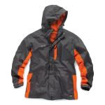 Scruffs | Worker Jacket Charcoal & Orange | X Large