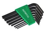 Faithfull | Imperial Short Arm Hex Key Set | 8 Piece