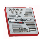 TengTools Tap and Die Set 34 Pieces