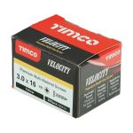 Timco | Velocity Premium Multi-Use Screws  PZ  Double Countersunk  Yellow | Sold in Box Quantity