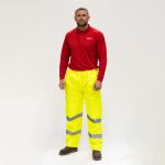 Timco | Hi-Visibility Elasticated Waist Trousers - Yellow