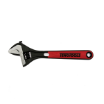 TengTools Adjustable Wrench TPR Grip 8 inch