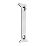Door Numeral 1 - Satin Chrome