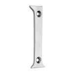 Door Numeral 1 - Satin Chrome 