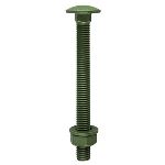 Timco | Exterior Cup Square Bolt Green | Bags Of 10 