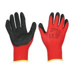 Timco | Toughlight Grip Gloves - Sandy Latex Coated Polyester Multi Pack