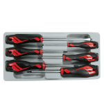 TengTools Screwdriver Set 6 Pieces Flat, PH