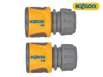 Hozelock | Soft Touch Hose End Connector Twin Pack