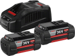 Bosch | 2 x GBA 36V 6.0Ah + AL3680 CV | Battery And Charger Starter Set