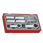 TengTools Extractor Set 1/2" Drive 11 Piece