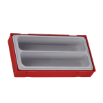 TengTools 2 Compartment Empty Storage Tray