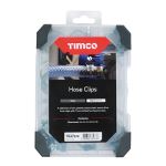 Timco | Mixed Tray - Hose Clips | 25 Piece
