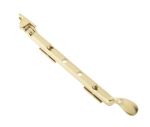Victorian Casement Stay 250mm | Polished Brass