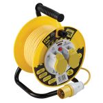 Masterplug | 50 Metres | Open Reel | 110V | LVCT50162MP