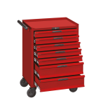 TengTools Tool Box Roller Cabinet 7 Drawers