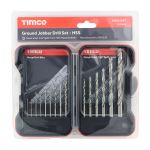 Timco | Ground Jobber HSS Drills Set 15 Pcs