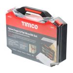 Timco Carpenter's Speed Auger & Flat Wood Bit Kit