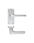 Contract Aluminium Lever | Latch Backplate